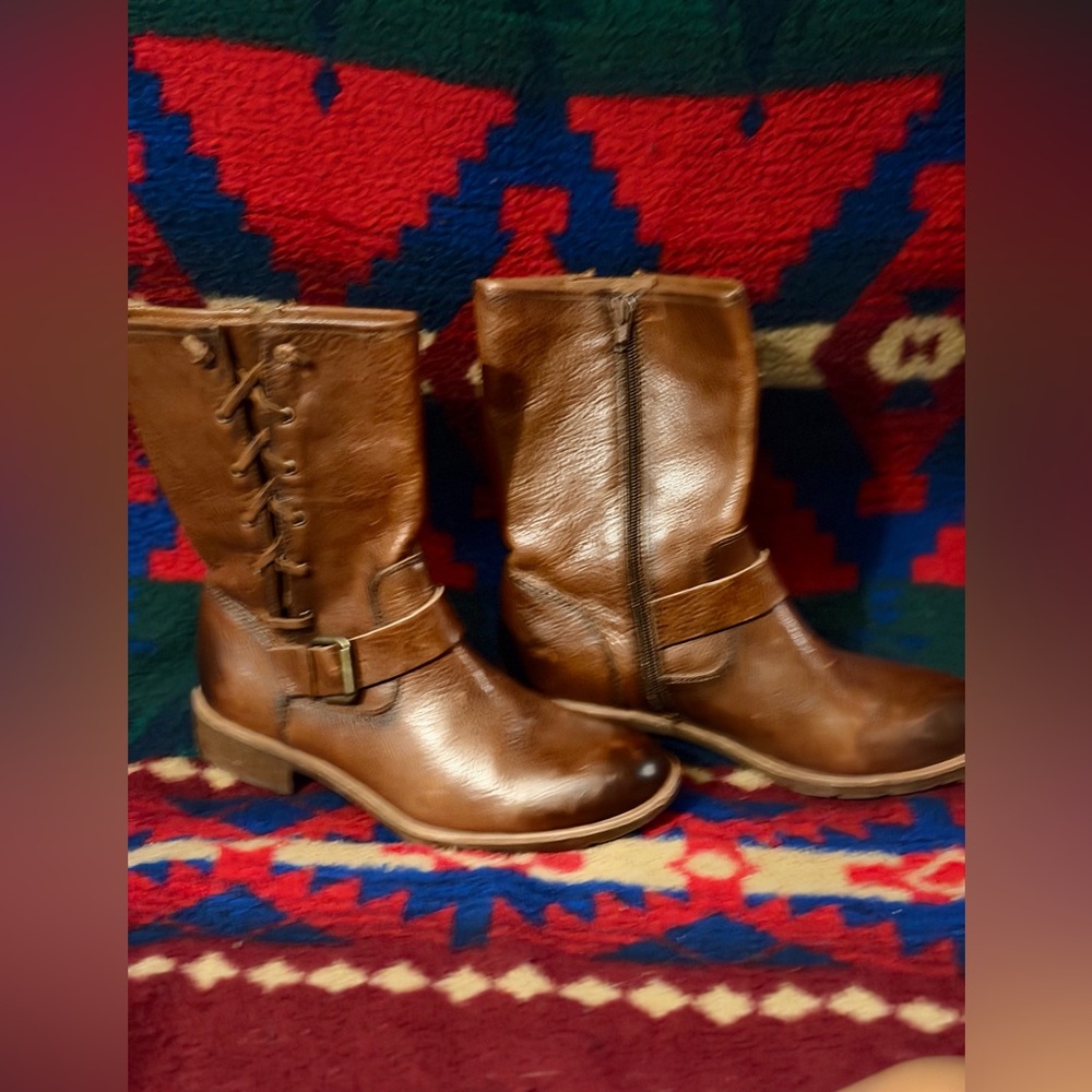 Brown Leather Women's Boots soft size 9